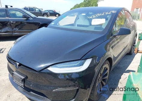 2022 Tesla Model X Plaid Tri Motor All-Wheel Drive from USA, damaged, VIN 7SAXCBE66NF332809